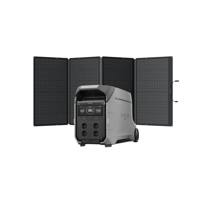 ECOFLOW Delta pro 3 + extra battery (8192Wh) 