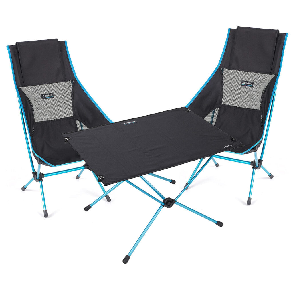 Helinox Ultraleichtes Stuhl-/Tischset – Zubehör für FLIP Camping Box & Adventure Bed