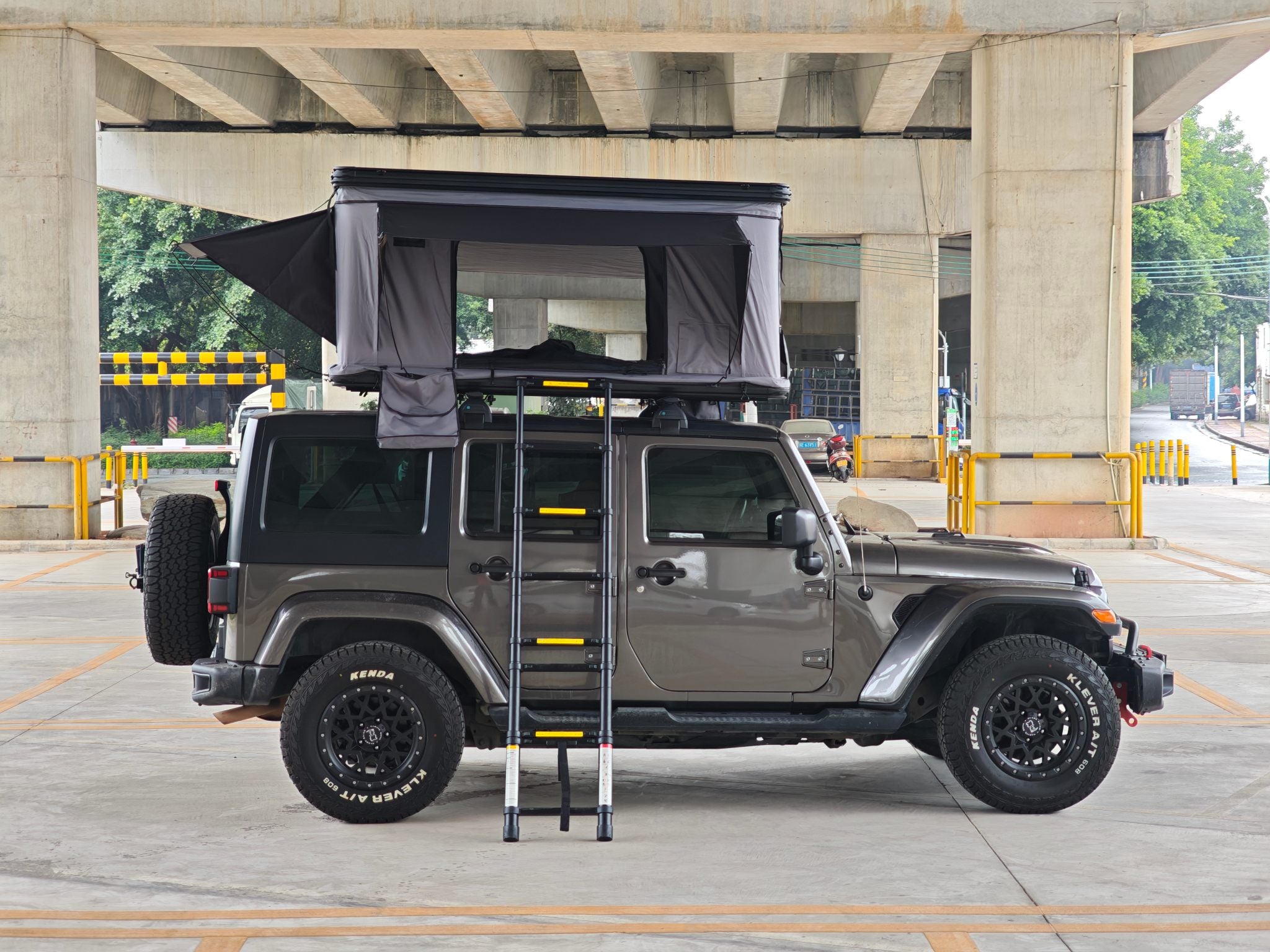 CampBoxi Aero 130 tagtelt - Hard-shell tagtelt i aluminium