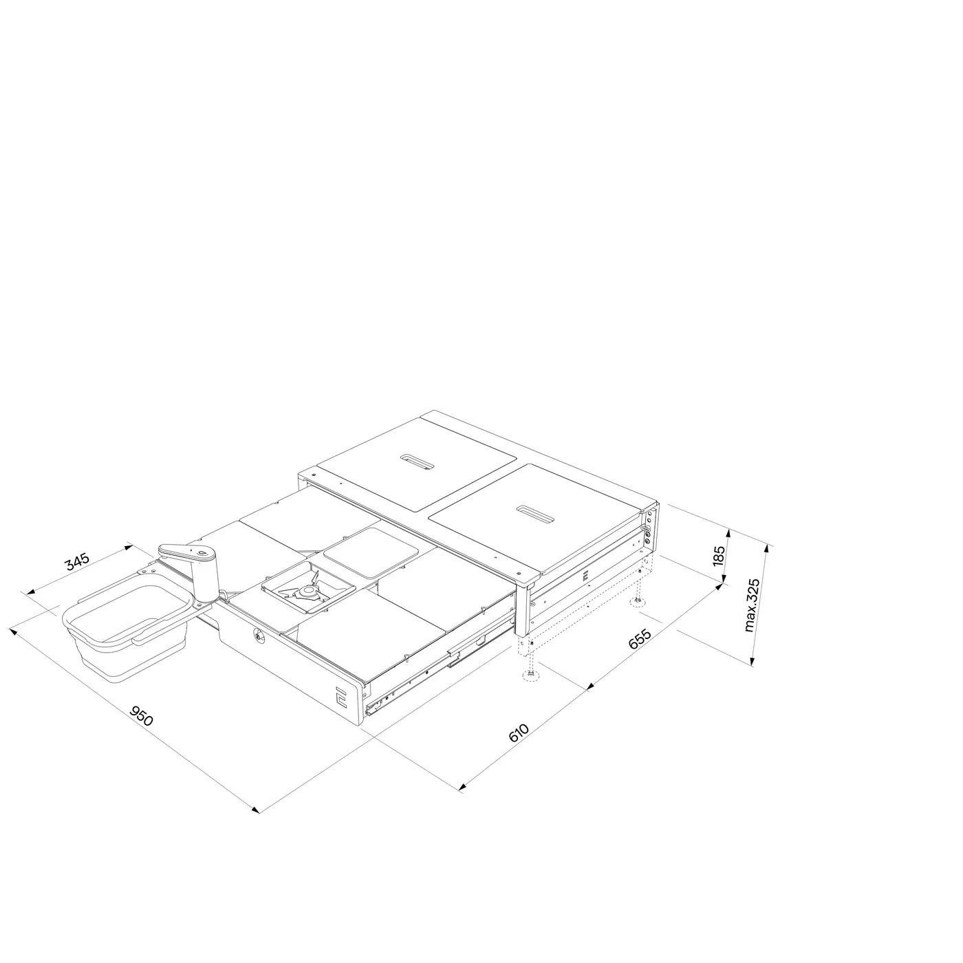 EGOE Nestbox S - köksset
