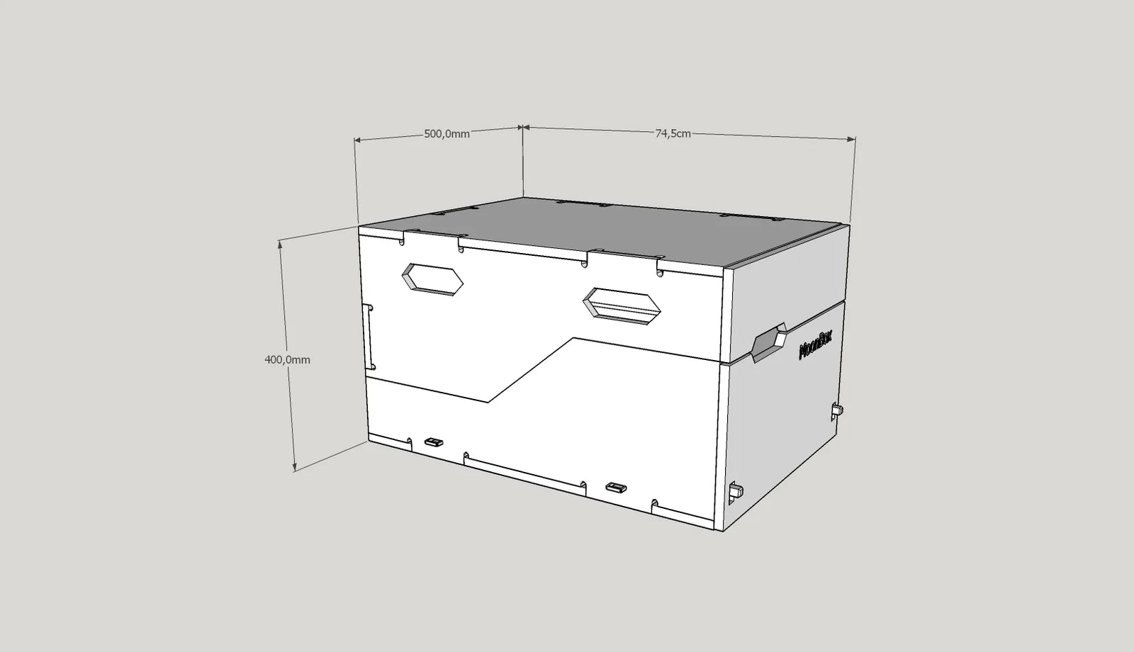 MoonBox KitchenBox - Bärbar kökslåda 