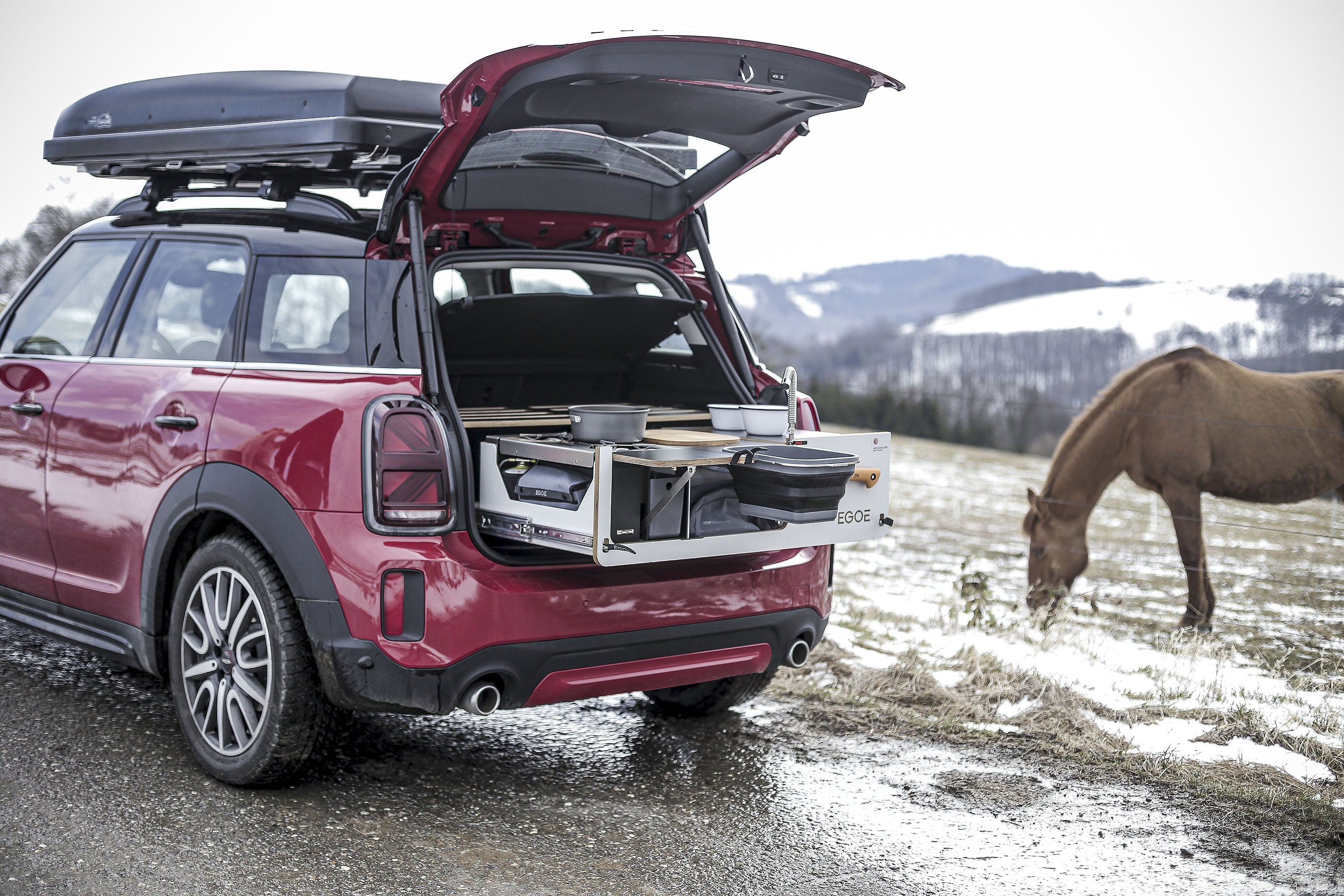 EGOE Nestbox Camper 200 - Komplet Campervan modul til korte og lange ture
