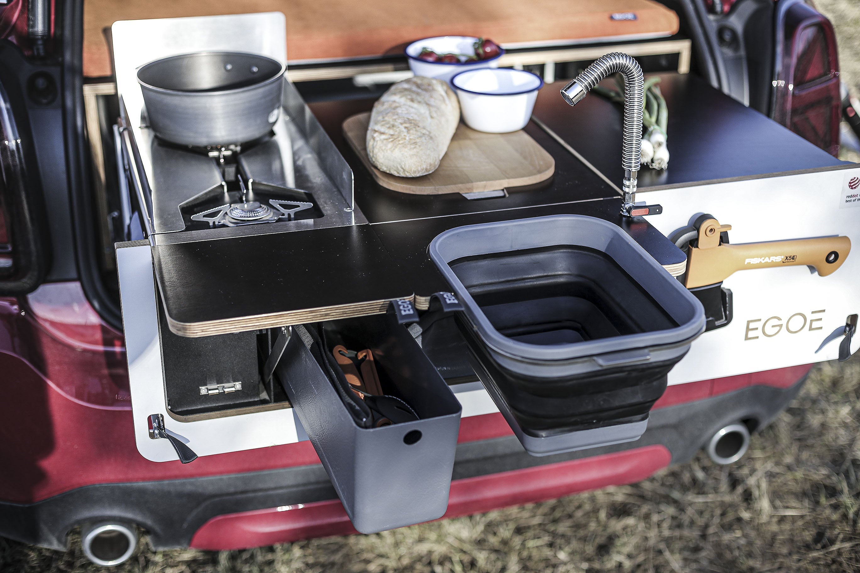 EGOE Nestbox Camper 200 - Komplet Campervan modul til korte og lange ture
