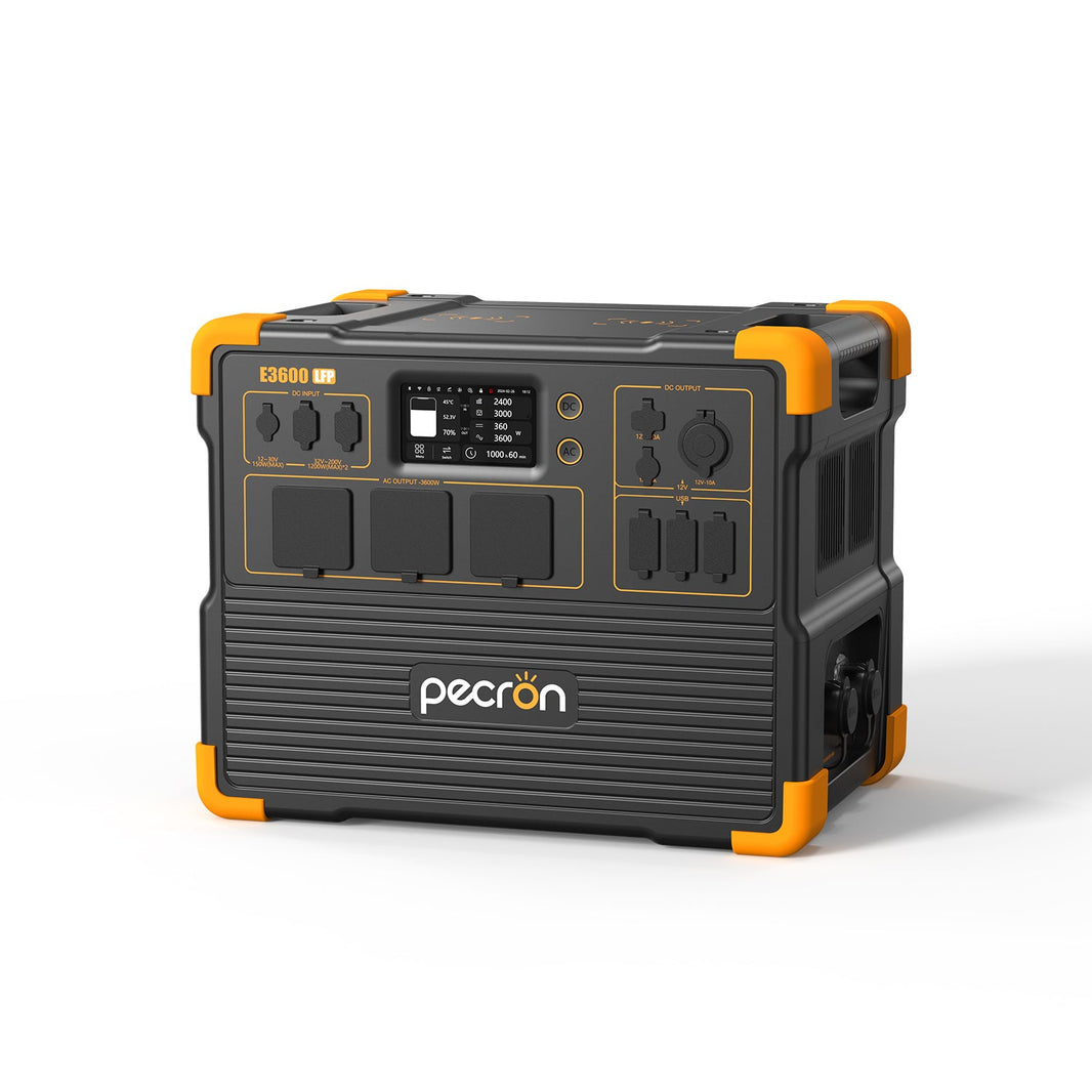 PECRON E3600LFP Portable Power Station 3600W 3072Wh